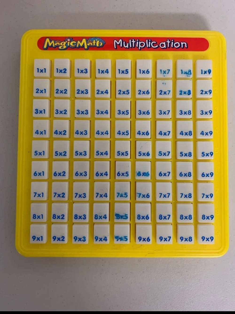 Vintage 1993 MagicMath Multiplication Learning Toy Math Homeschool